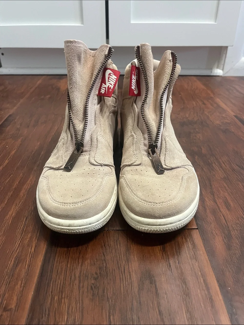 Nike Air Jordan 1 High-Top Zip Sneakers